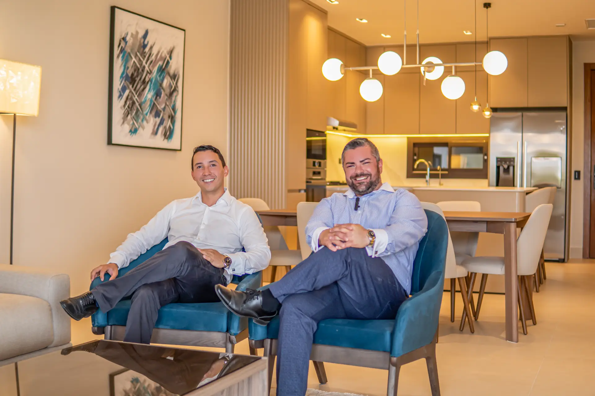 Andrei Cosereanu y Maximiliano Uribe, fundadores de iCONIC Realty