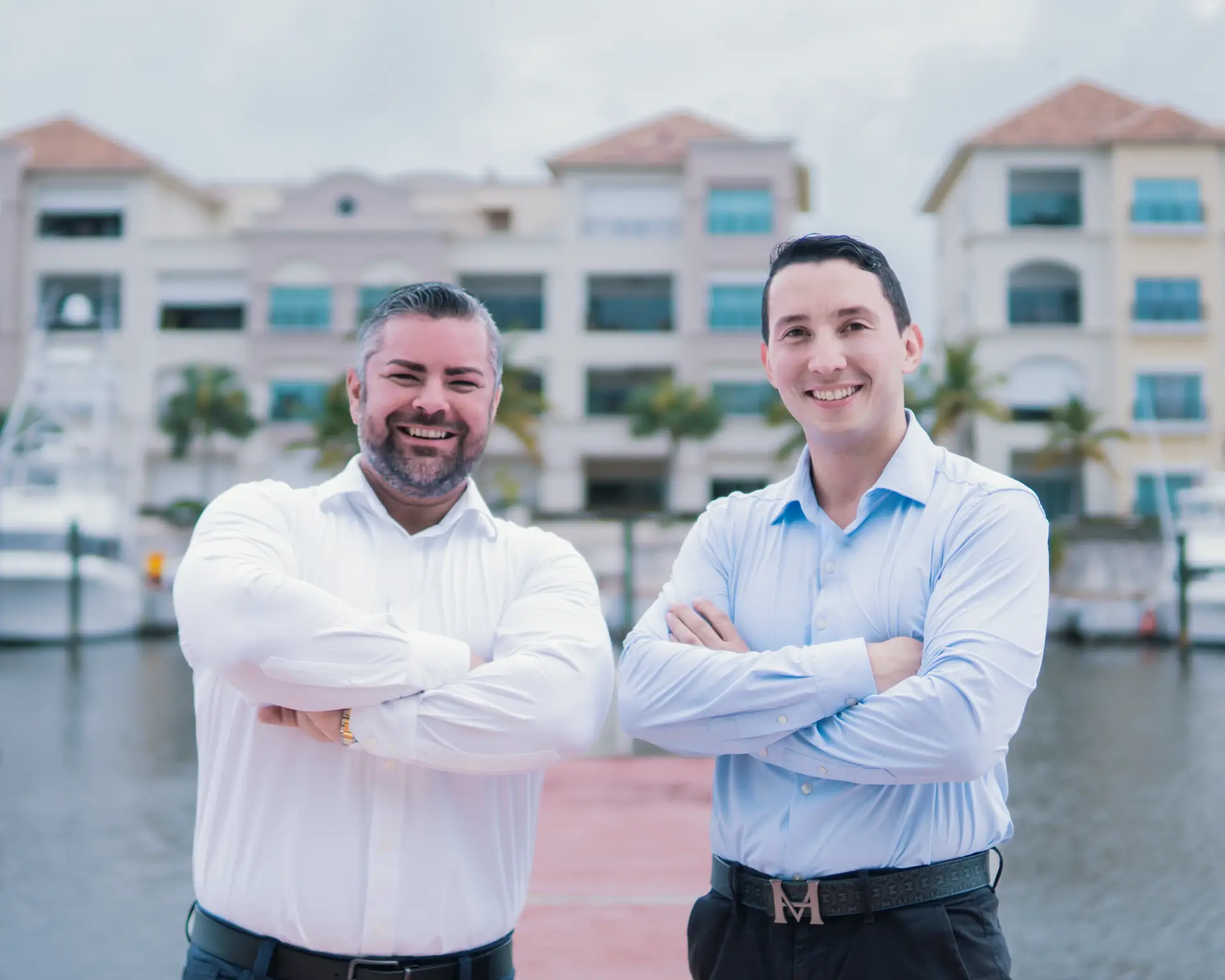 Andrei Cosereanu y Maximiliano Uribe, fundadores de iCONIC Realty